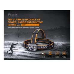 Fenix HP25R V2.0 – 1600 Lumens -Fishing Lures Shop Fenix hp25v2 4