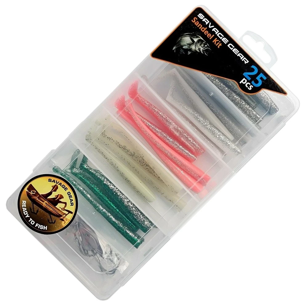 Savage Gear Sandeel Kit – 25pcs 3 Savage Gear Sandeel Kit – 25pcs