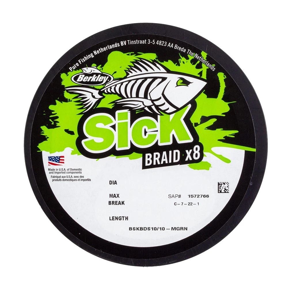 Berkley Sick 2in1 Braid X8 & 100% Fluorocarbon 5 Berkley Sick 2in1 Braid X8 & 100% Fluorocarbon - Image 3