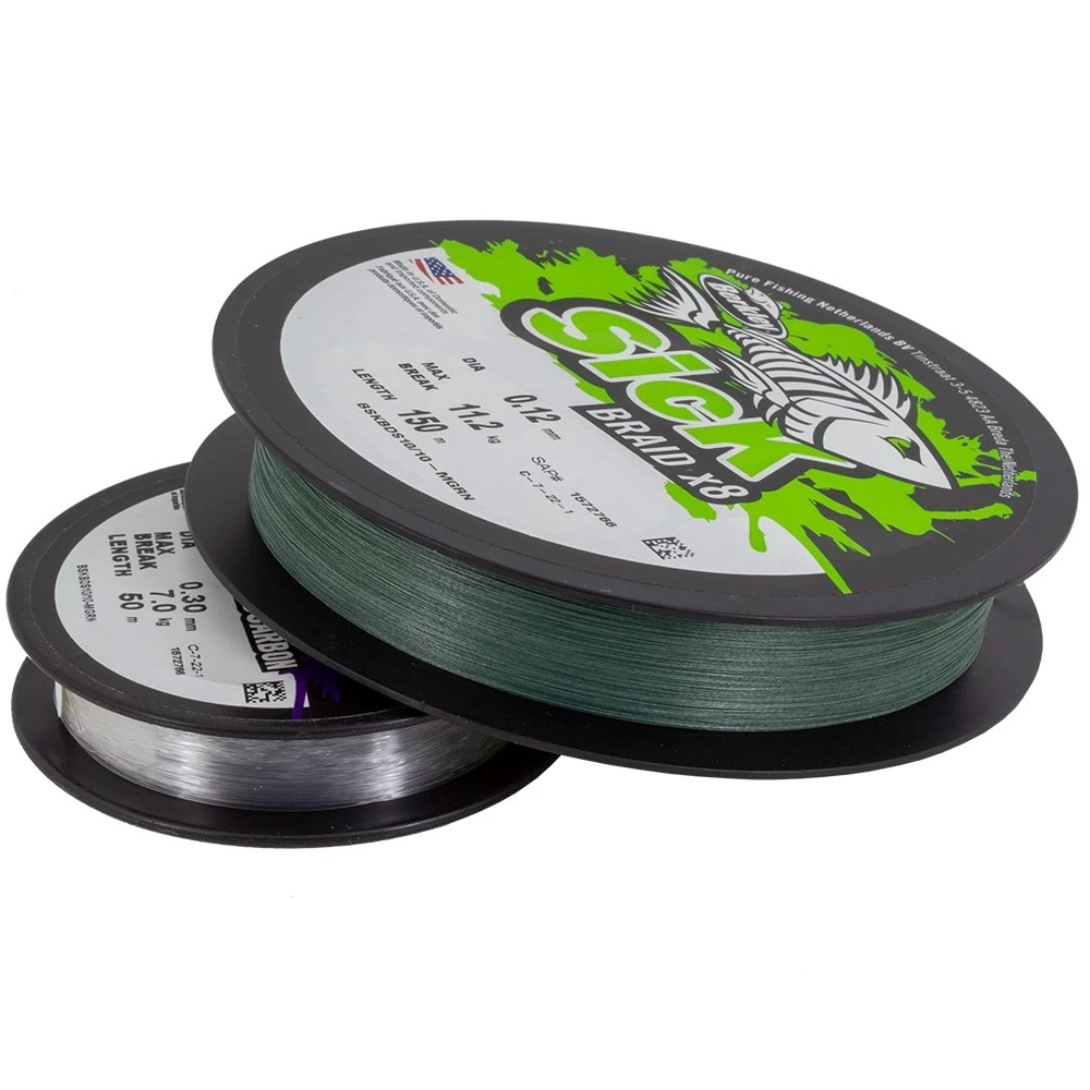 Berkley Sick 2in1 Braid X8 & 100% Fluorocarbon 4 Berkley Sick 2in1 Braid X8 & 100% Fluorocarbon - Image 2