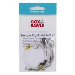 Cox & Rawle Dongle Rig Braid 4/0 4 Inch