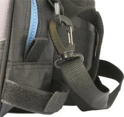 HTO Draining Wading Waist Bag 7 HTO Draining Wading Waist Bag -Fishing Lures Shop draining wading waist bag black strap