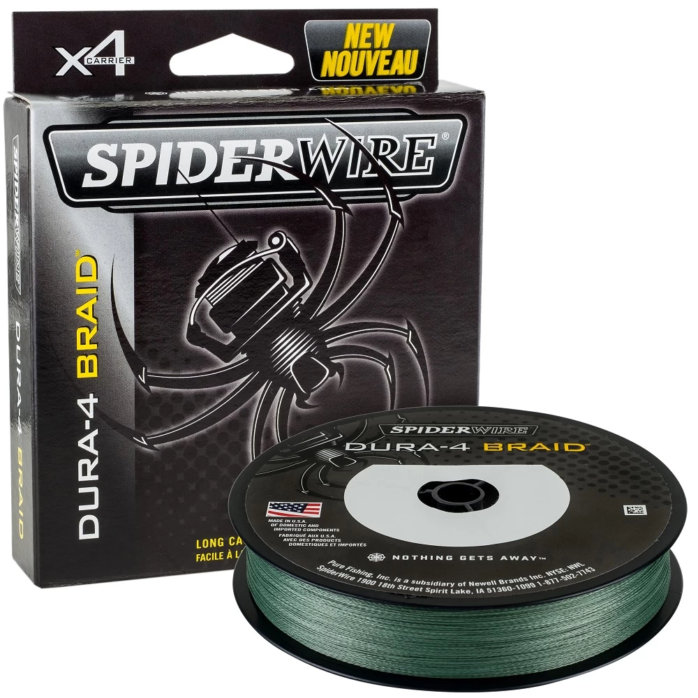Spiderwire Dura-4 Braid 150m – Moss Green 3 Spiderwire Dura-4 Braid 150m – Moss Green