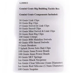 Gemini Genie Rig Building Tackle Box – Fully Loaded! 9 Gemini Genie Rig Building Tackle Box – Fully Loaded! -Fishing Lures Shop gemini fully loaded 2