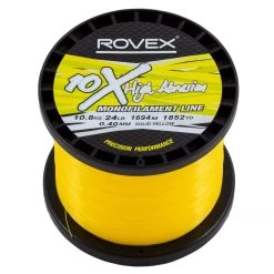 Rovex 10X High Abrasion – 1/4 Kilo Spool -Fishing Lures Shop rovex 10x 22 yellow