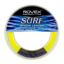 Rovex Surf Tournament Shock Leader -Fishing Lures Shop rovex surf shock leader 22 hi viz