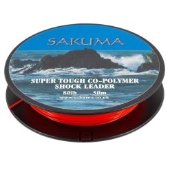 Sakuma ST Shock Leader – 50m -Fishing Lures Shop sakuma st leader 50m 2