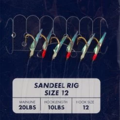 Shakespeare Salt Sandeel Rig – Size 12 -Fishing Lures Shop sandeel rig 2 2022 1