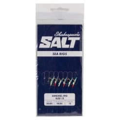 Shakespeare Salt Sandeel Rig – Size 16