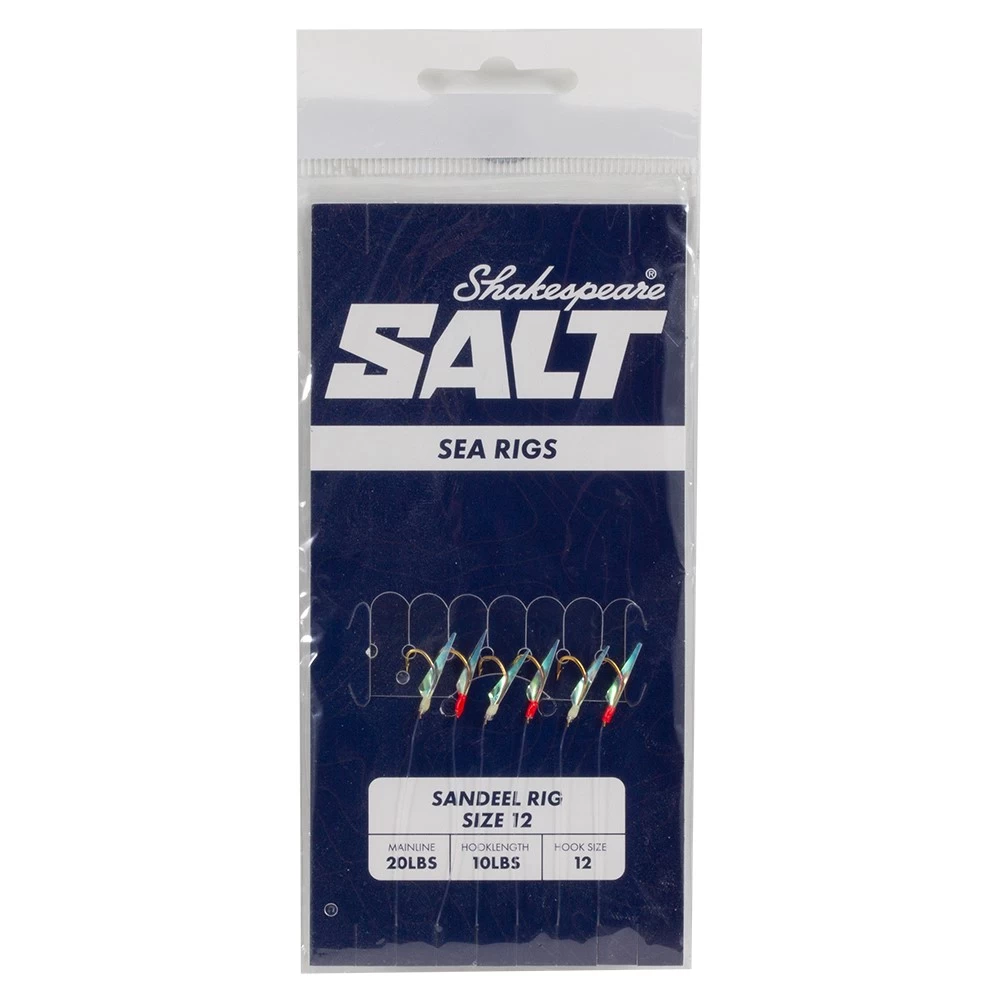 Shakespeare Salt Sandeel Rig – Size 16 3 Shakespeare Salt Sandeel Rig – Size 16