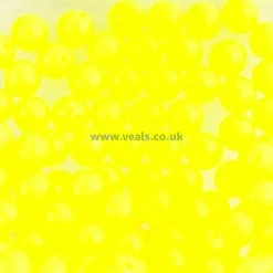 VMO Fluorescent Beads 5mm (single Colour) X 100 -Fishing Lures Shop vmo beads yellow