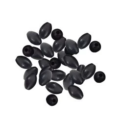 VMO Slipstream Oval Beads Black